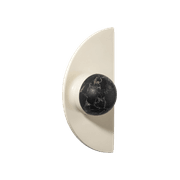 H03 Knob on Backplate Half Moon gallery detail image