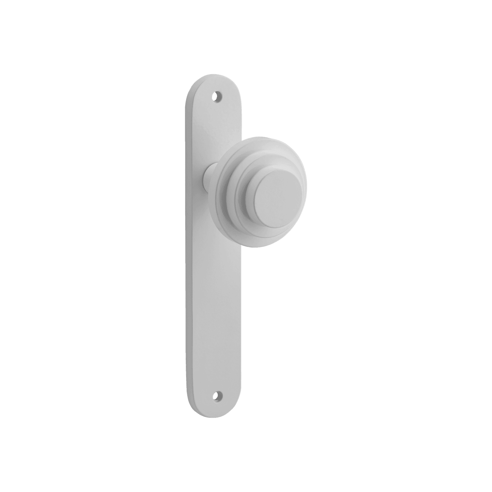 Zzzigurat Door Knob on Oval Backplate gallery detail image
