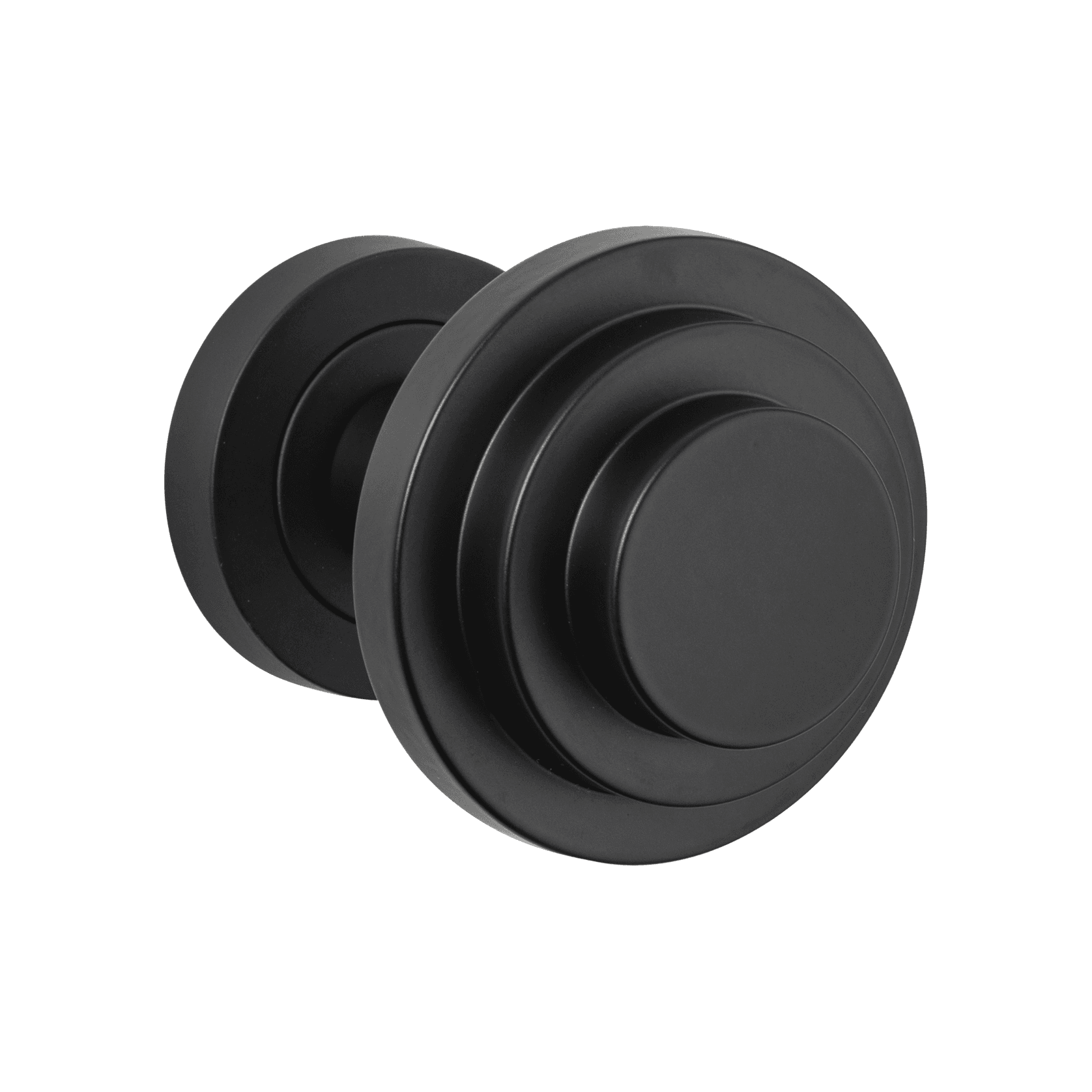 Zzzigurat Door Knob on Rose Round gallery detail image