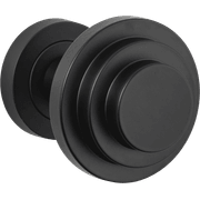 Zzzigurat Door Knob on Rose Round gallery detail image