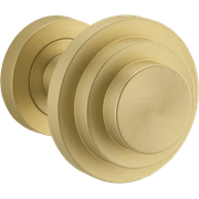 Zzzigurat Door Knob on Rose Round gallery detail image
