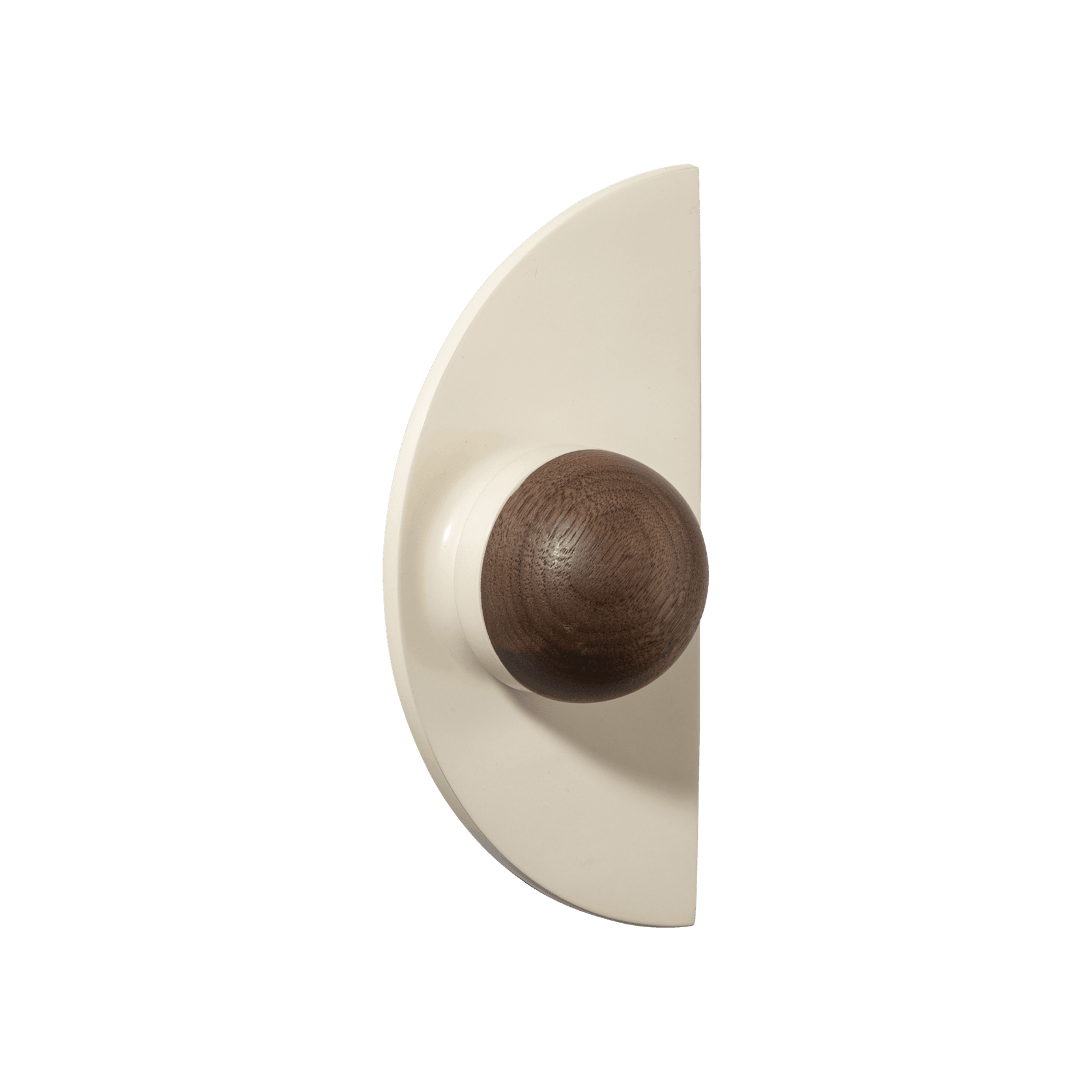 H03 Knob on Backplate Half Moon gallery detail image