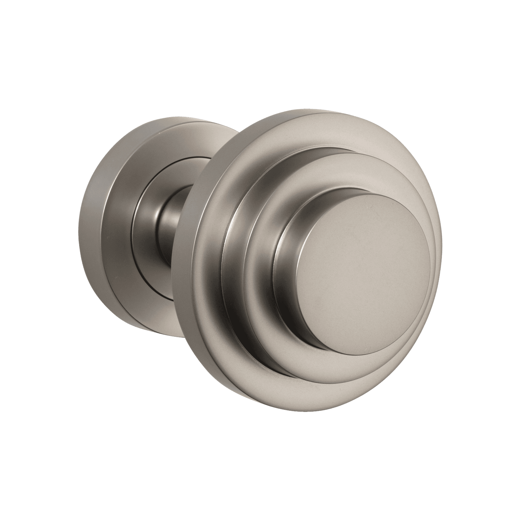 Zzzigurat Door Knob on Rose Round gallery detail image