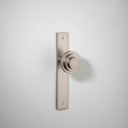 Zzzigurat Door Knob - Rectangular Backplate gallery detail image