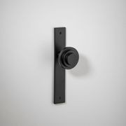 Zzzigurat Door Knob - Rectangular Backplate gallery detail image