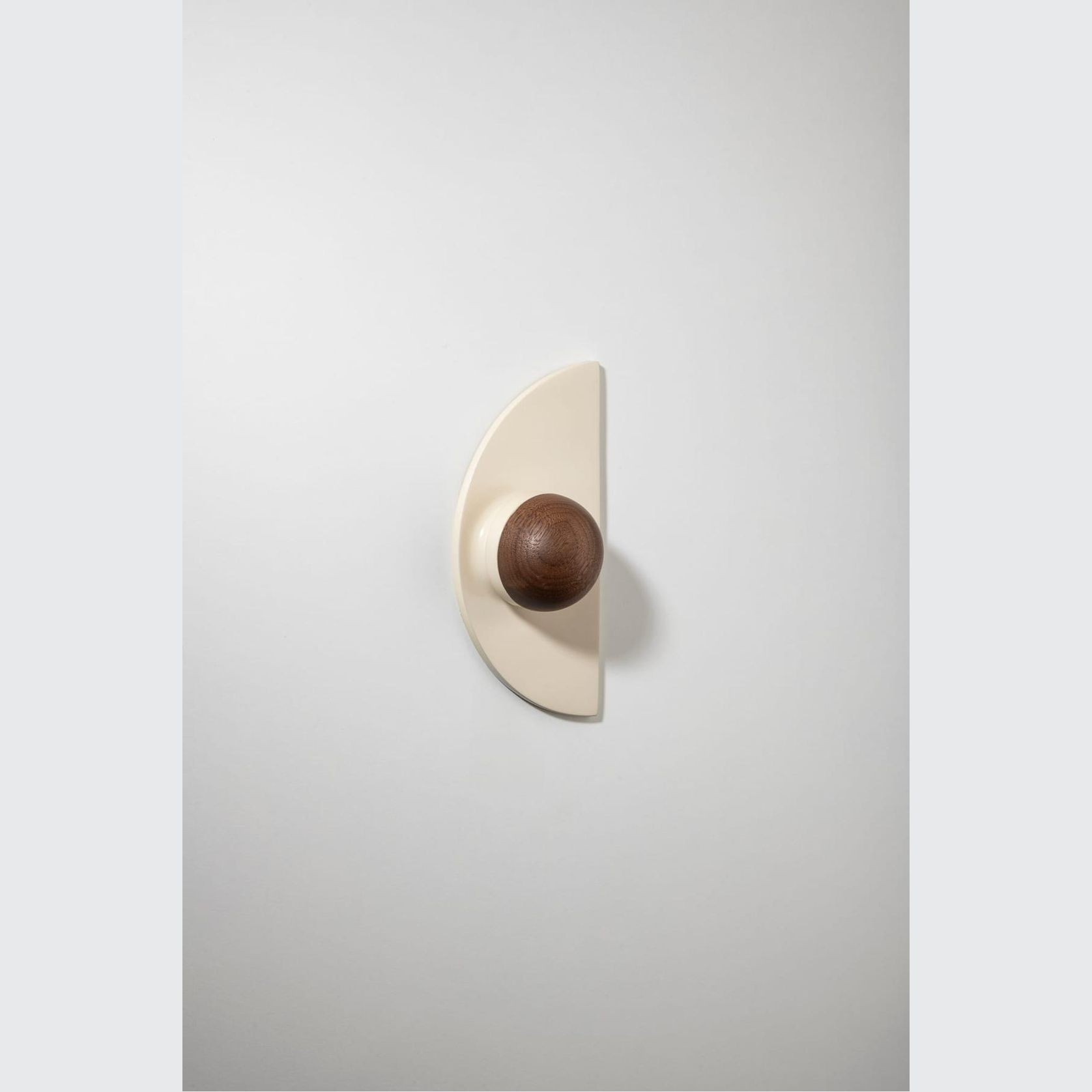 H03 Knob on Backplate Half Moon gallery detail image