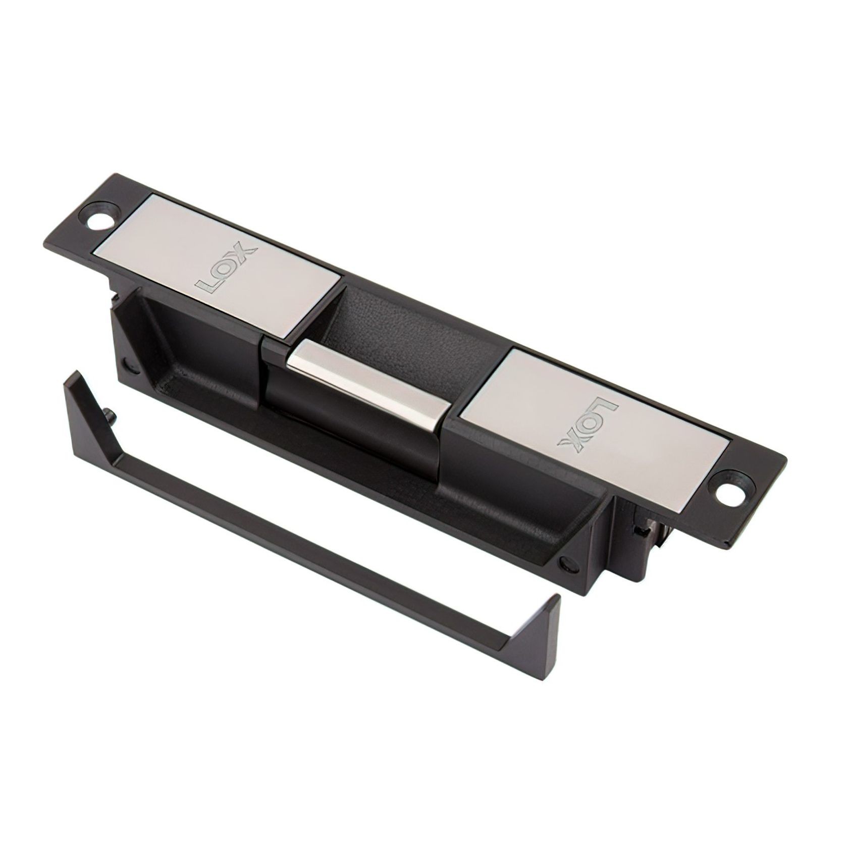 LOX High Security Electric Strike Non-Monitored Multi Voltage 10-30VDC ES20 gallery detail image
