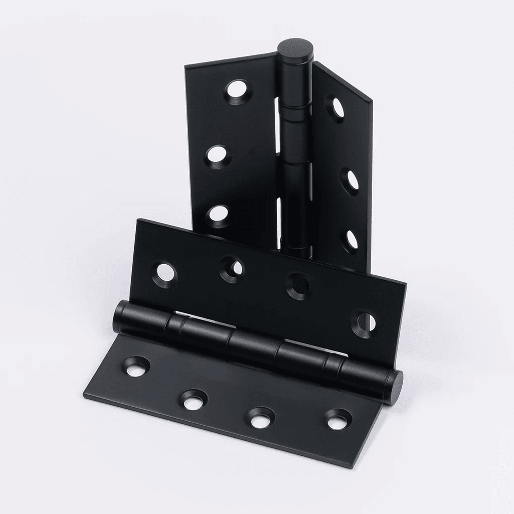 Matt Black Ball Bearing Hinge (Pair) 100mm x 75mm ArchiPro AU