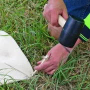 Natural Timber Weed Mat Pegs gallery detail image