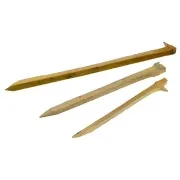 Natural Timber Weed Mat Pegs gallery detail image