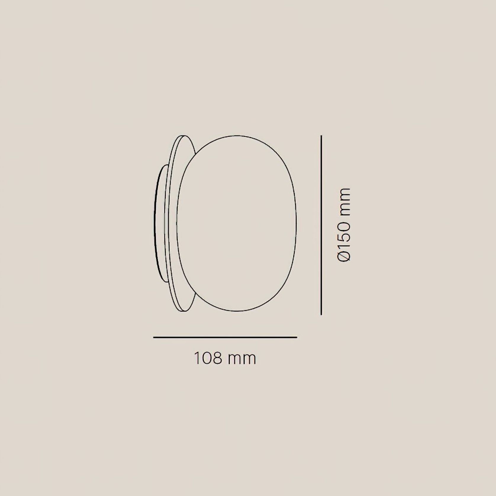 Knock 15cm Wall/Ceiling Light gallery detail image