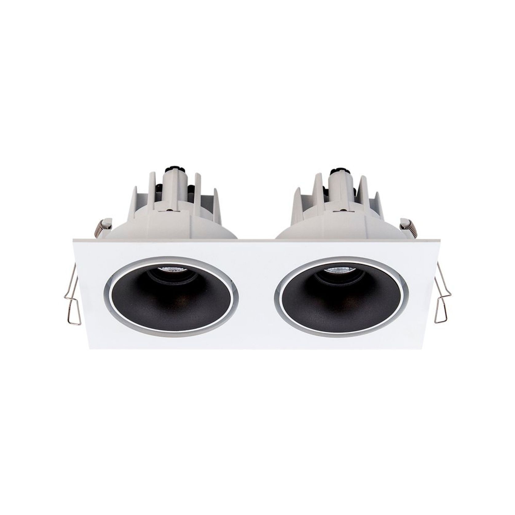 Cevon Dark Art Tilt/Rotate - 2x 11W Double Downlight gallery detail image