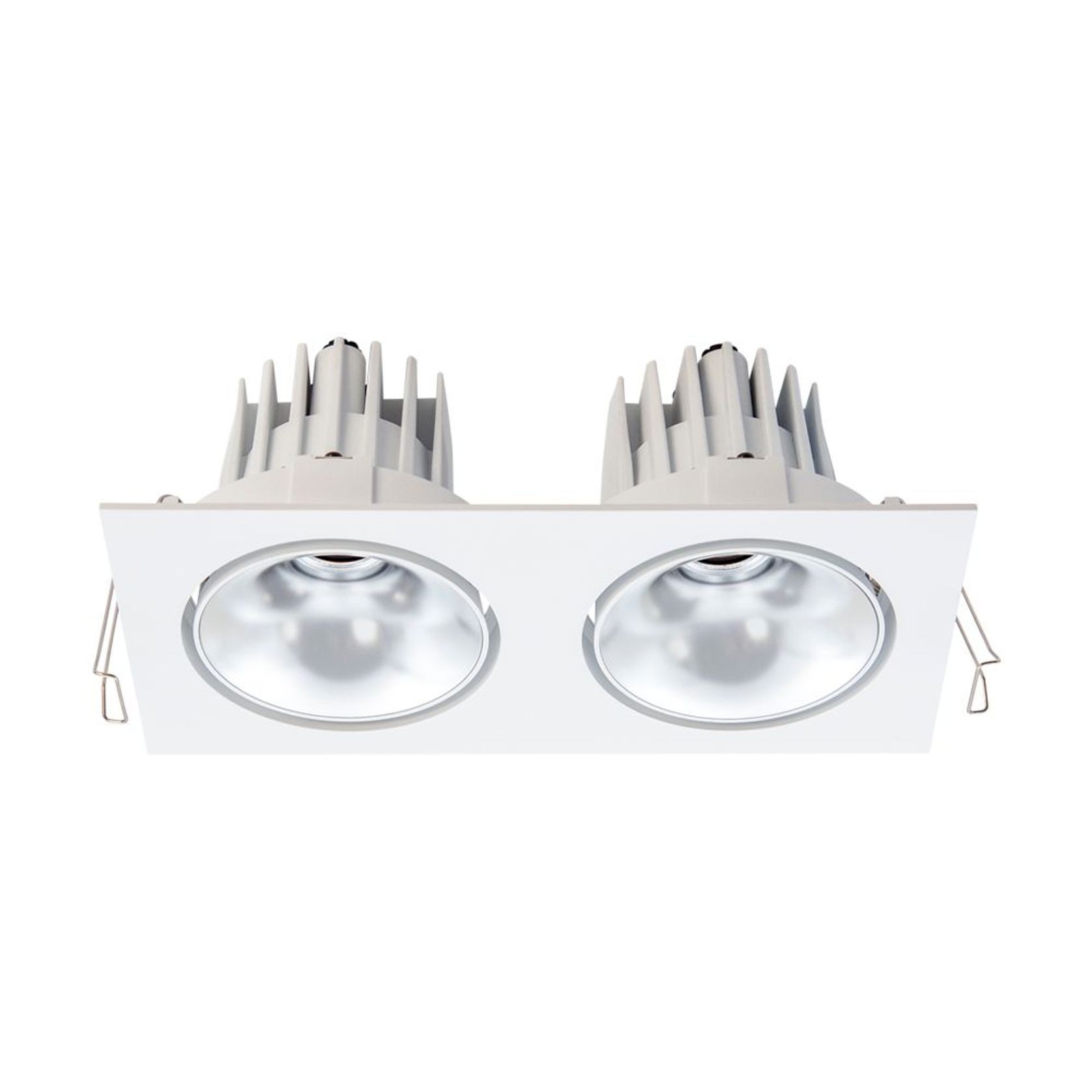 Cevon Dark Art Tilt/Rotate - 2x 14W Double Downlight gallery detail image