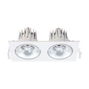 Cevon Dark Art Tilt/Rotate - 2x 14W Double Downlight gallery detail image