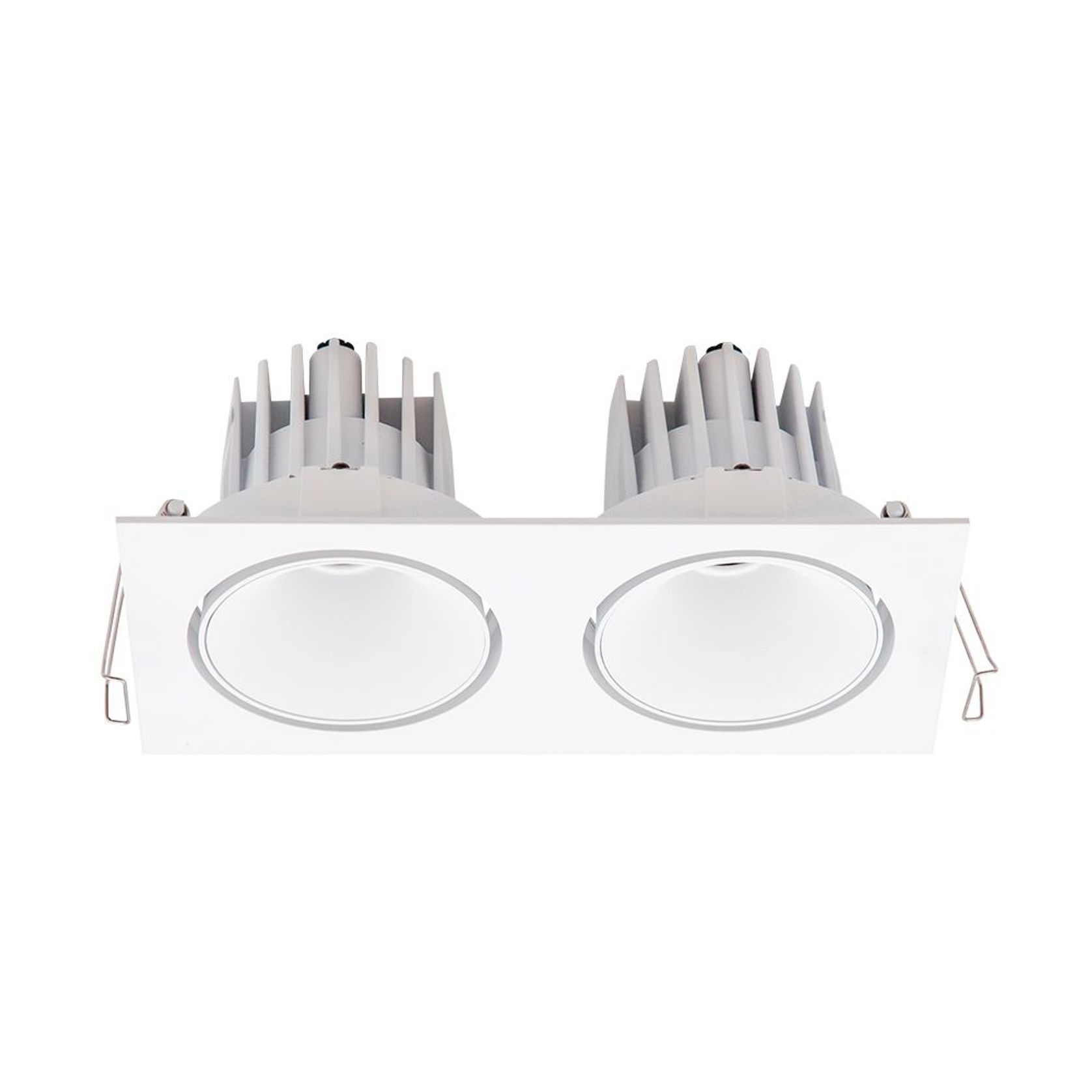 Cevon Dark Art Tilt/Rotate - 2x 14W Double Downlight gallery detail image