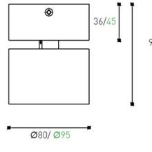 Omni Directional Can Light Surface Mounted Short gallery detail image