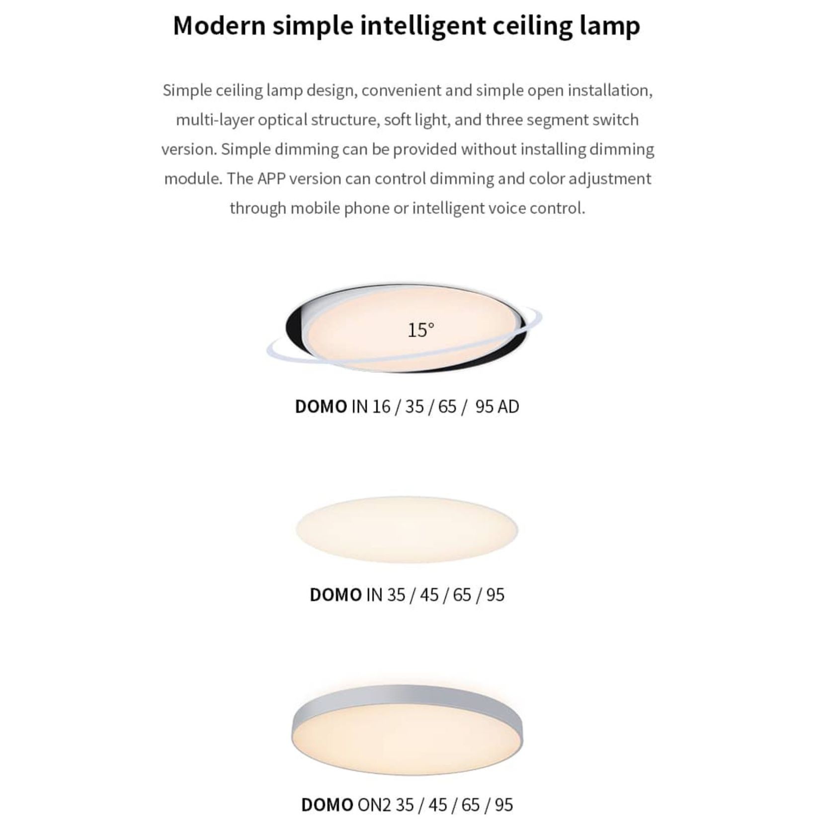 DOMO | Ceiling Light | Downlight gallery detail image