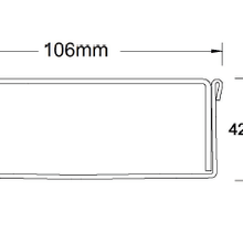 100PASi40MTL Stainless Steel Drainage Made To Length gallery detail image