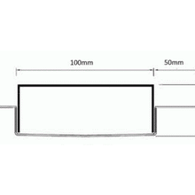 100TRiMTLF Tile Flange gallery detail image