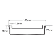 100TiiCO20 Tile Insert Drain gallery detail image