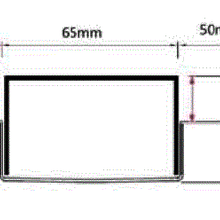 65TRiMTLF Tile Flange gallery detail image