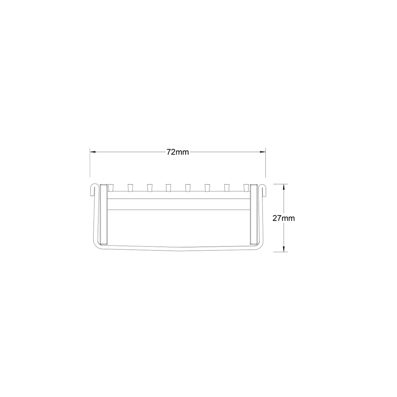65TRiCO25 Standard Grate - 65mm Wide gallery detail image