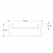65TiGALLBL25 Drainage System with Black Powder Coat gallery detail image