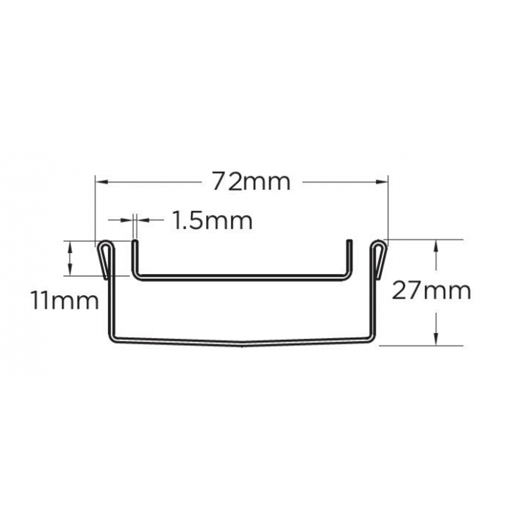 65Tii25MTL Tile Insert Drain gallery detail image