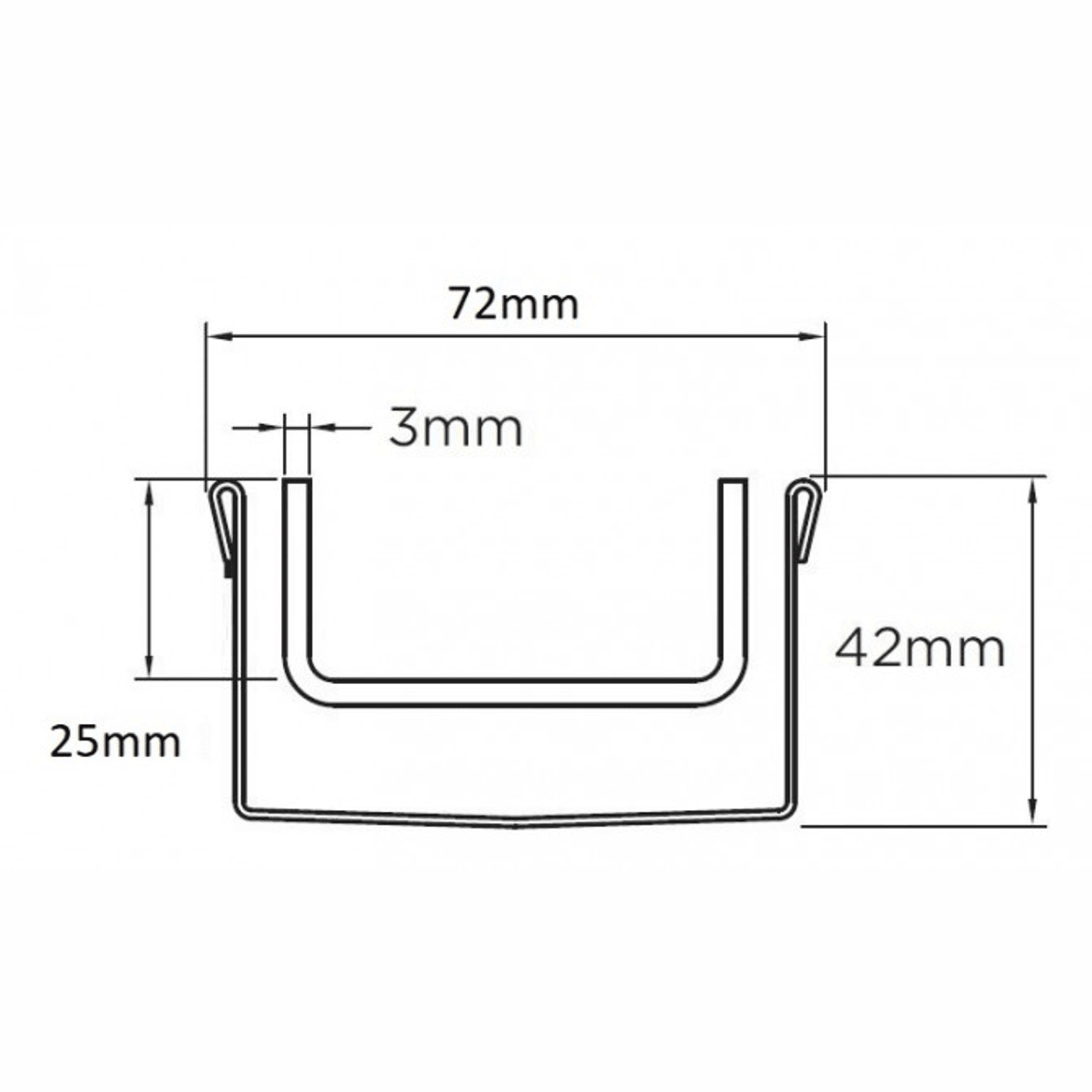 65Tii40MTL Tile Insert Drain gallery detail image