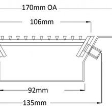 VC100-42 Stainless Steel Vinyl Clamp Drainage Unit gallery detail image