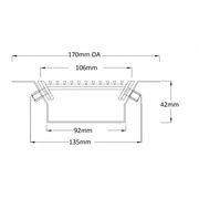 VC100-42 Stainless Steel Vinyl Clamp Drainage Unit gallery detail image