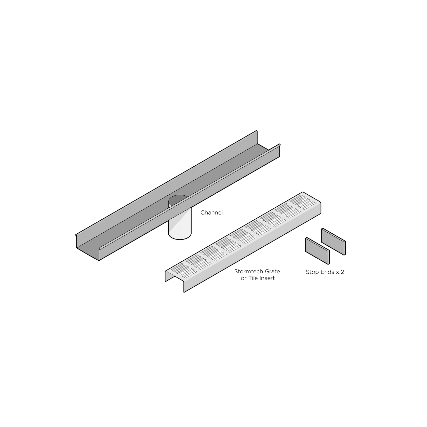 65PSi40 Linear Drainage System gallery detail image