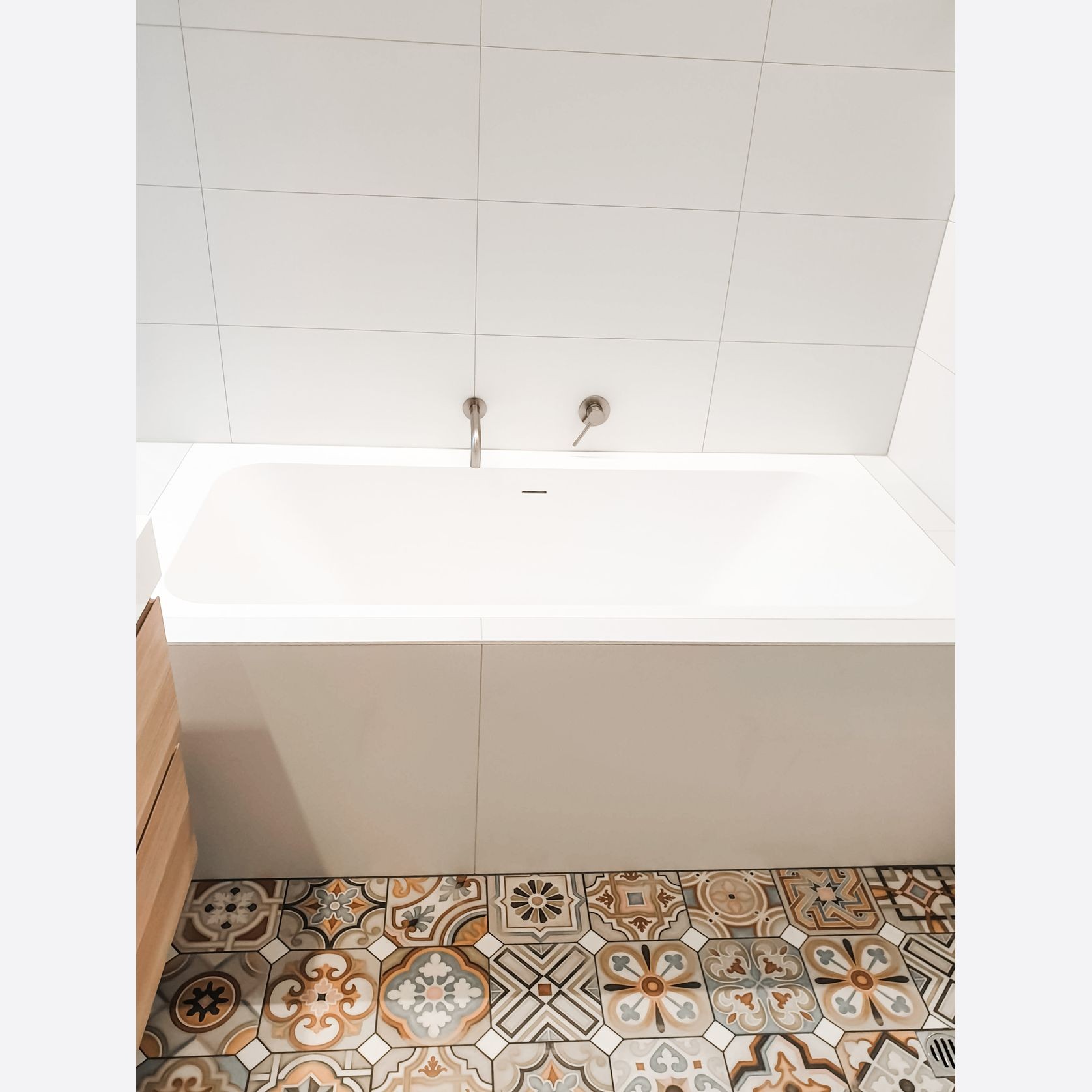 Emily ST28 1800mm Built-in Stone Bath gallery detail image