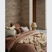 Ravello Linen Quilt Cover - Biscuit | Weave Home Bed Linen gallery detail image