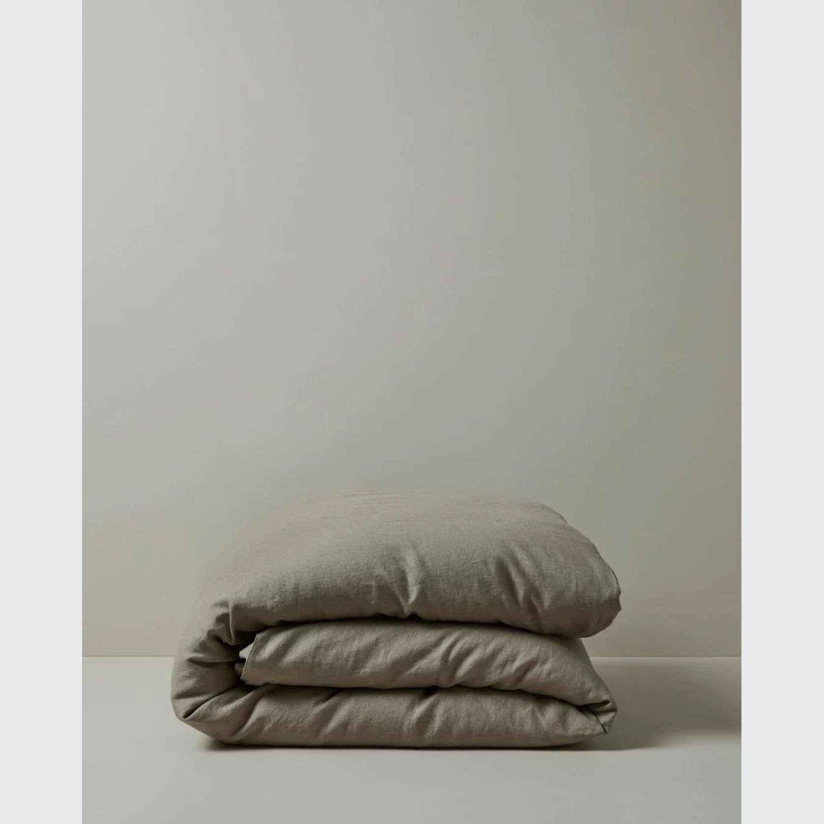 Ravello Linen Quilt Cover - Caper | Weave Home Bed Linen gallery detail image