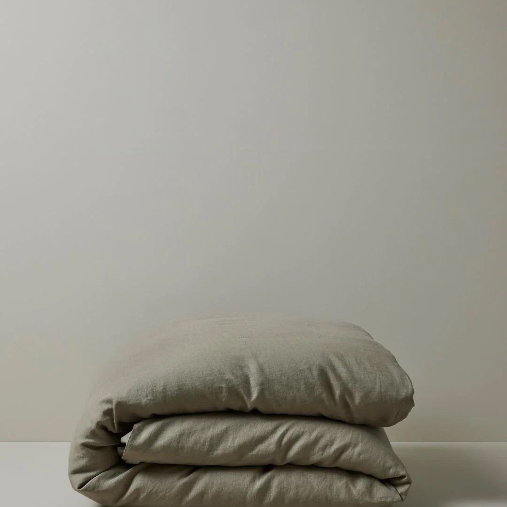 Ravello Linen Quilt Cover - Caper | Weave Home Bed Linen gallery detail image