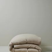 Ravello Linen Quilt Cover - Shell | Weave Home Bed Linen gallery detail image
