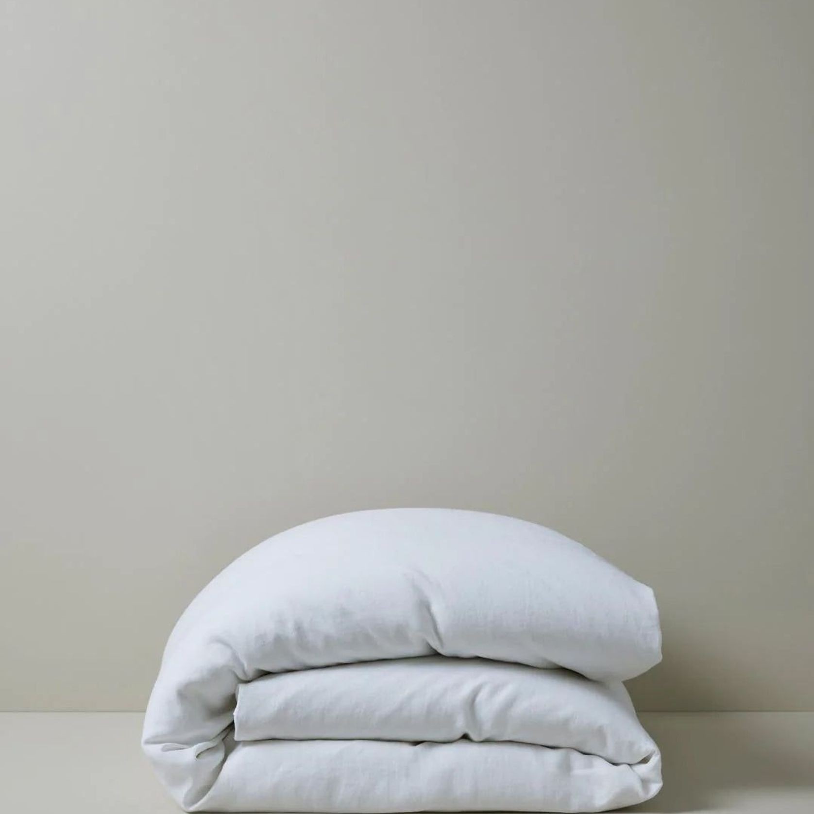 Ravello Linen Quilt Cover - White | Weave Home Bed Linen gallery detail image
