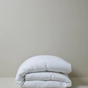 Ravello Linen Quilt Cover - White | Weave Home Bed Linen gallery detail image
