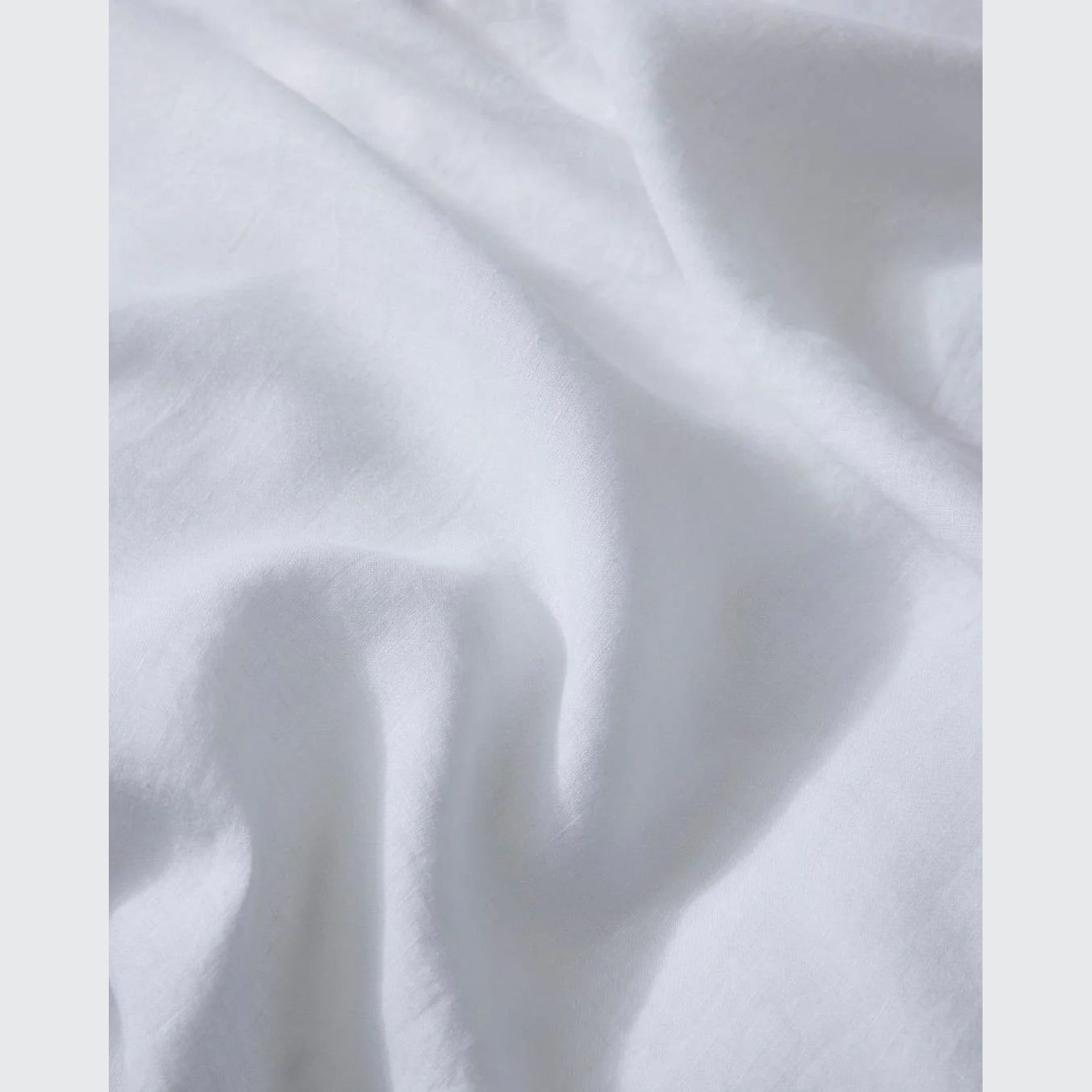 Ravello Linen Quilt Cover - White | Weave Home Bed Linen gallery detail image