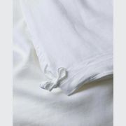 Ravello Linen Quilt Cover - White | Weave Home Bed Linen gallery detail image
