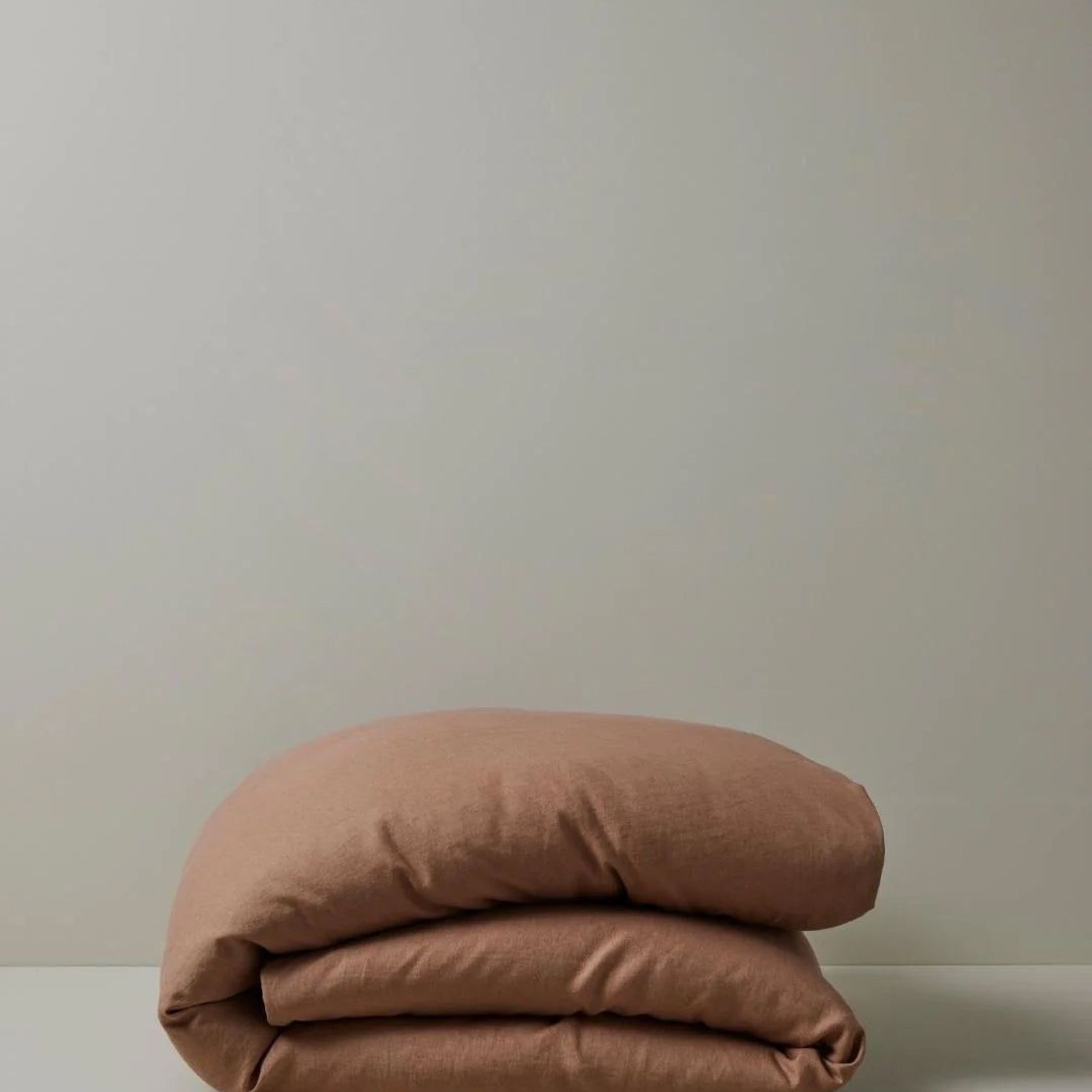 Ravello Linen Quilt Cover - Biscuit | Weave Home Bed Linen gallery detail image