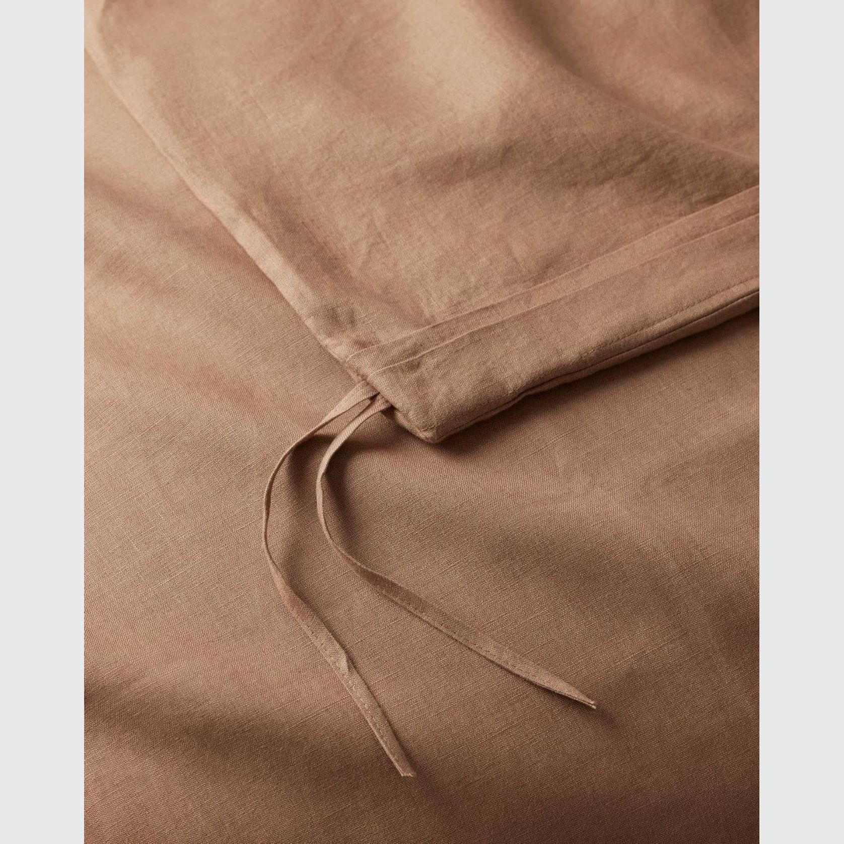 Ravello Linen Quilt Cover - Biscuit | Weave Home Bed Linen gallery detail image