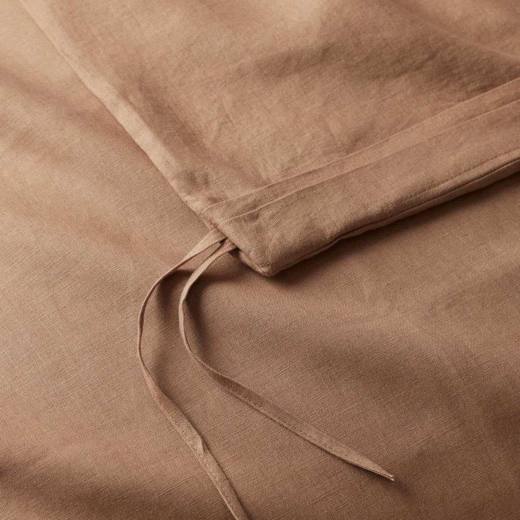 Ravello Linen Quilt Cover - Biscuit | Weave Home Bed Linen gallery detail image