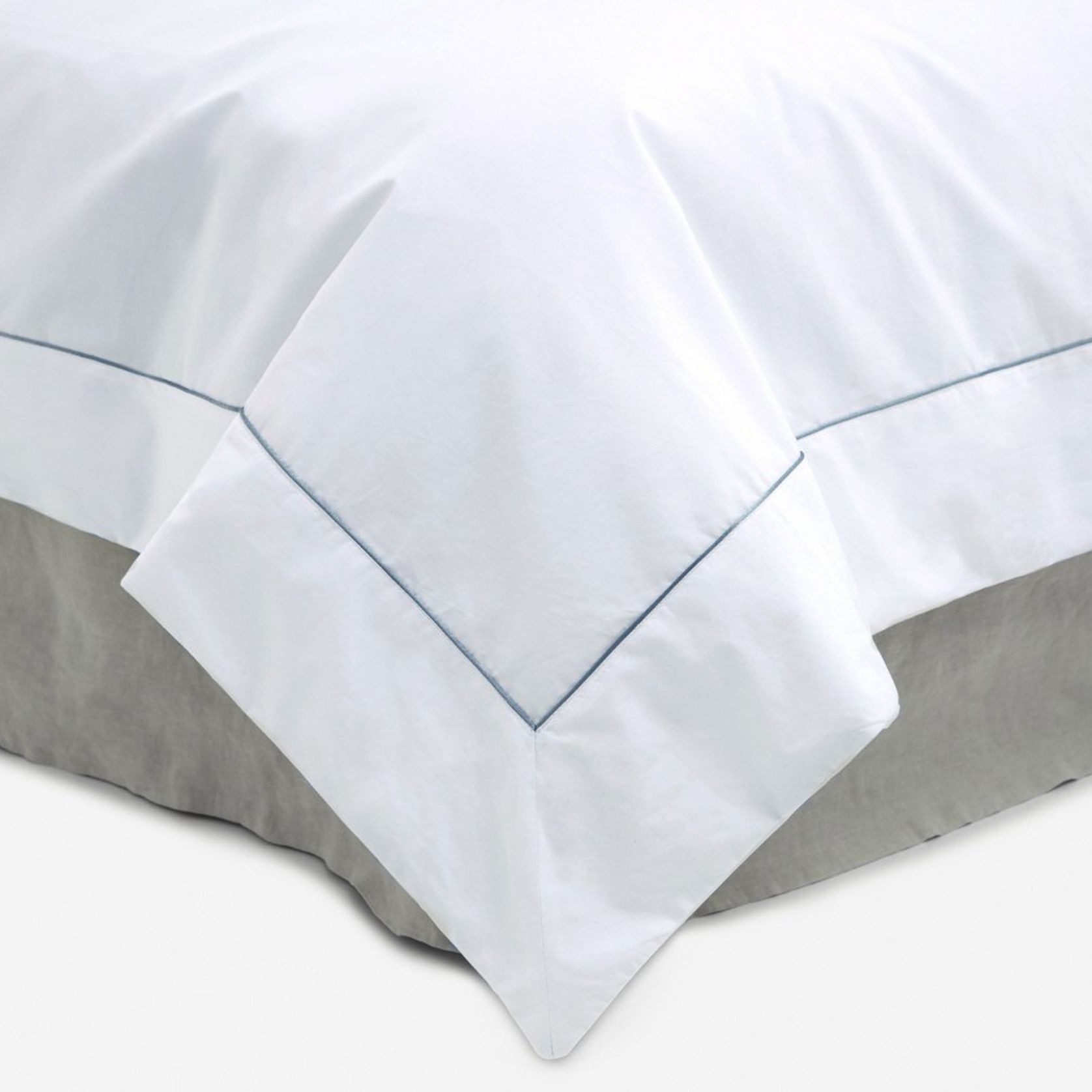 Pure Cotton King Duvet Cover with Piping gallery detail image