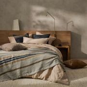 Ravello Linen Quilt Cover - Shell | Weave Home Bed Linen gallery detail image
