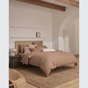 Ravello Linen Quilt Cover - Biscuit | Weave Home Bed Linen gallery detail image