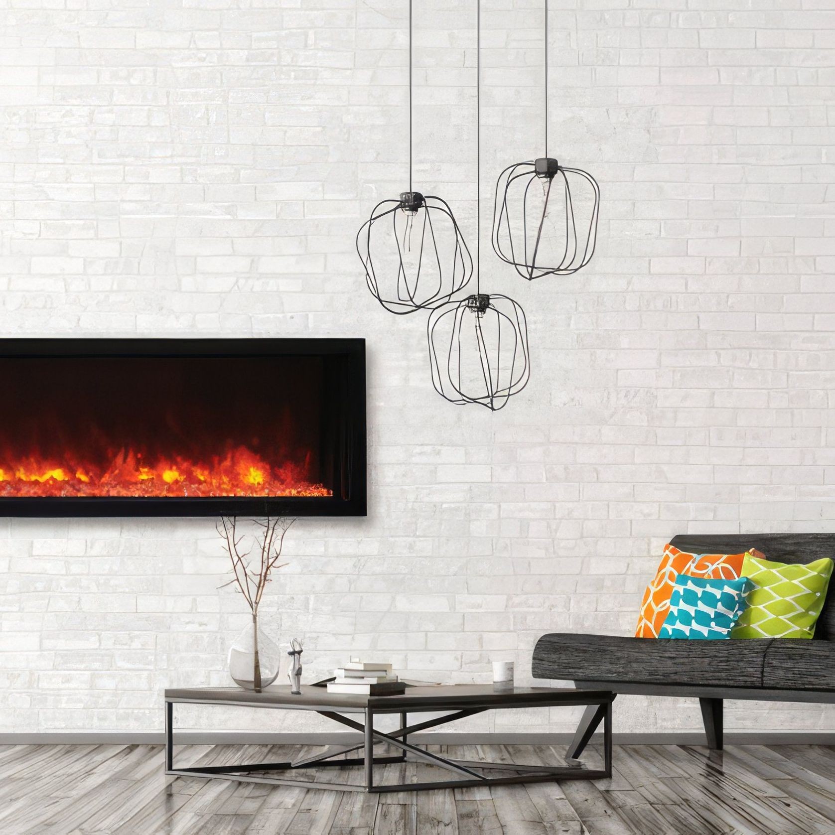 Amantii Bl50 Xtraslim Electric Fireplace gallery detail image