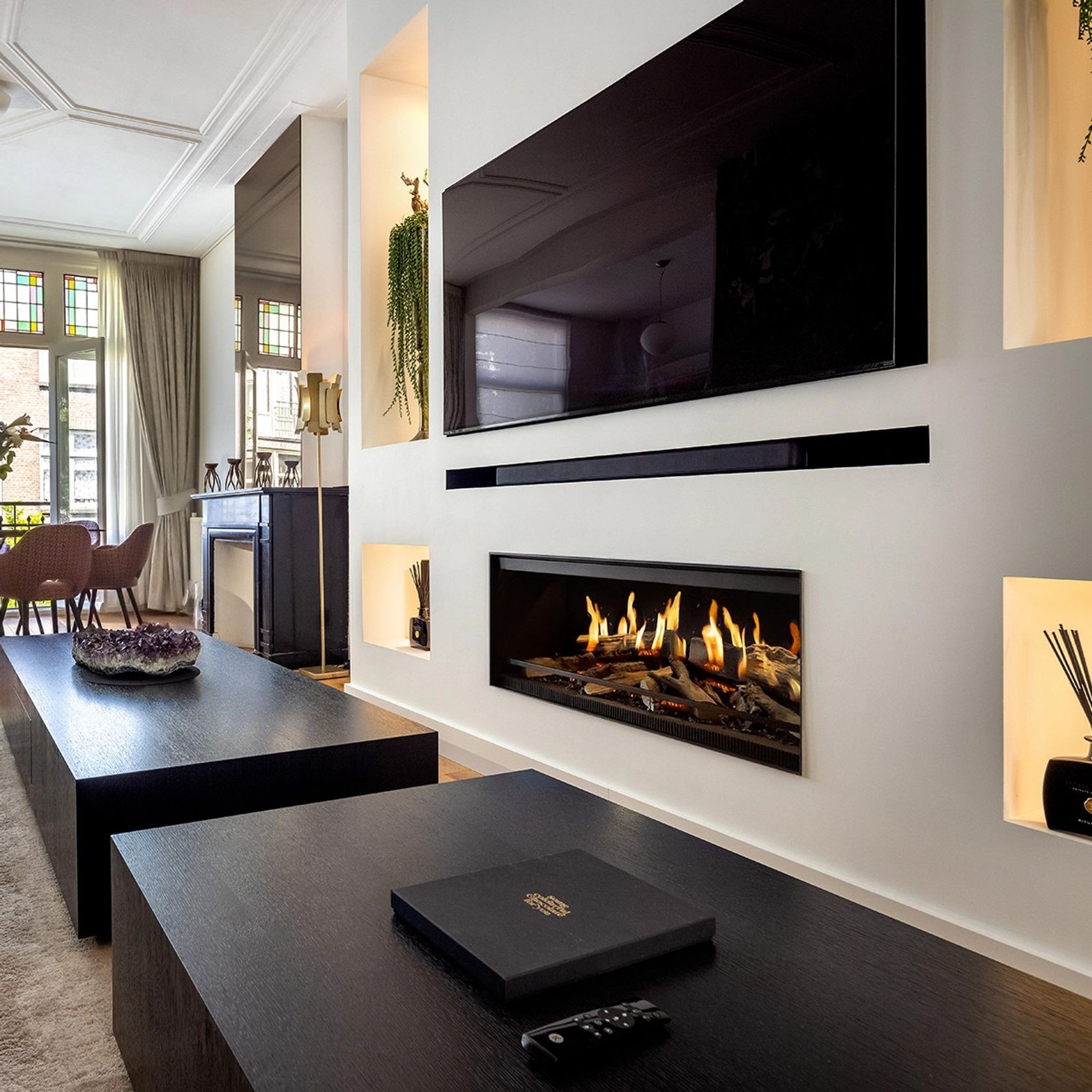 Kalfire E-one Front Facing Electric Fireplace gallery detail image