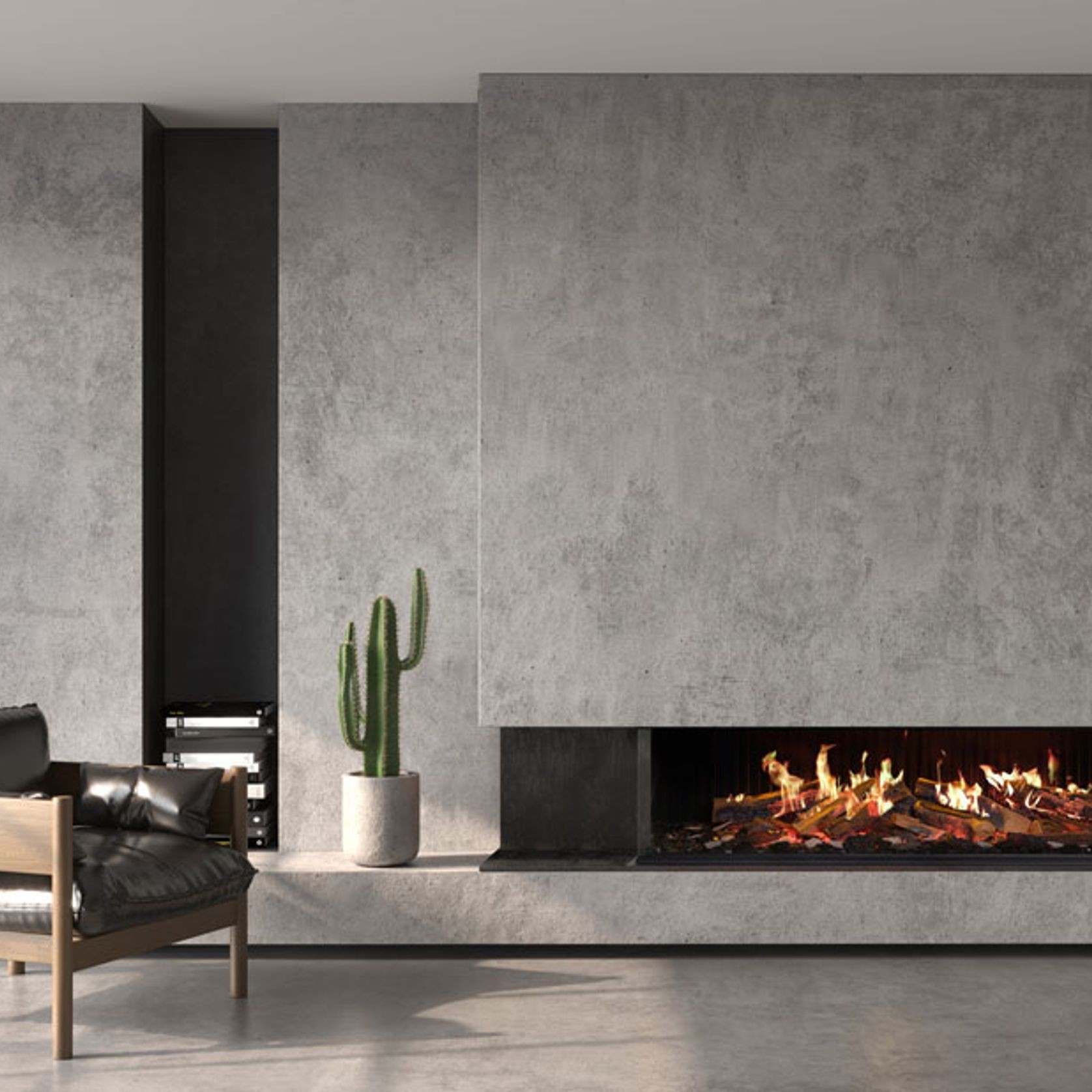 EL 1500 Holographic Electric Fire gallery detail image